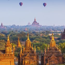 Templos en Bagan, Myanmar